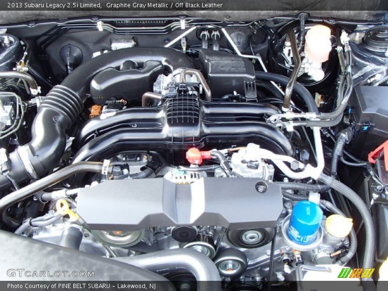 Graphite Gray Metallic / Off Black Leather 2013 Subaru Legacy 2.5i Limited