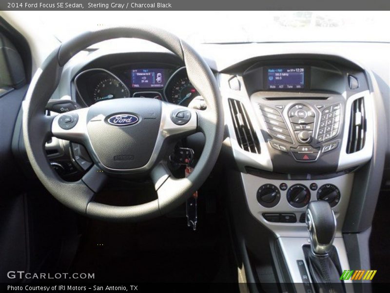 Sterling Gray / Charcoal Black 2014 Ford Focus SE Sedan