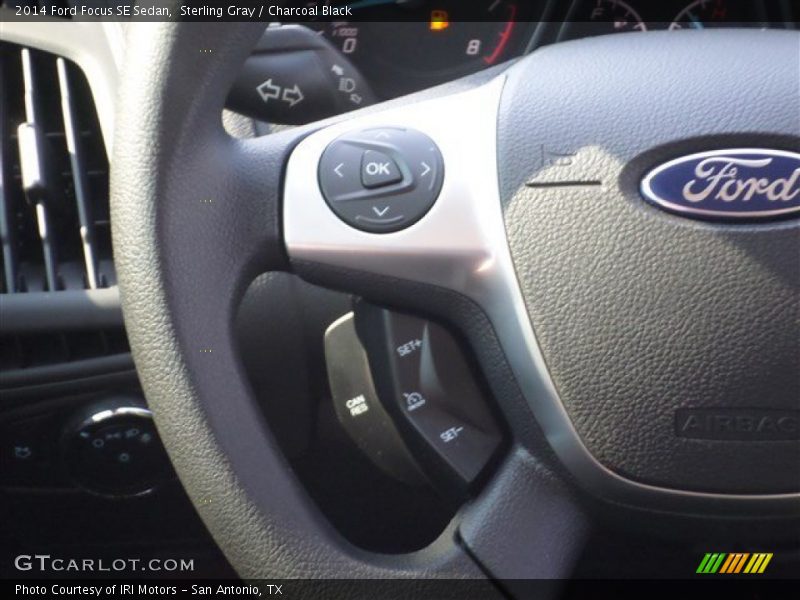 Sterling Gray / Charcoal Black 2014 Ford Focus SE Sedan