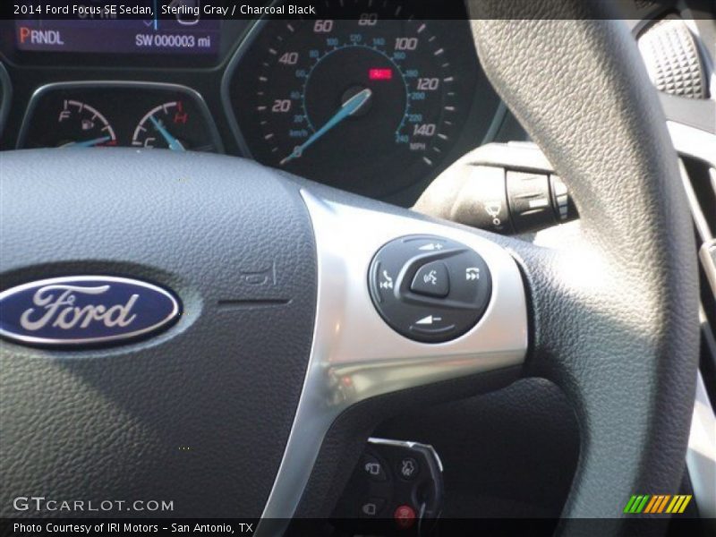 Sterling Gray / Charcoal Black 2014 Ford Focus SE Sedan