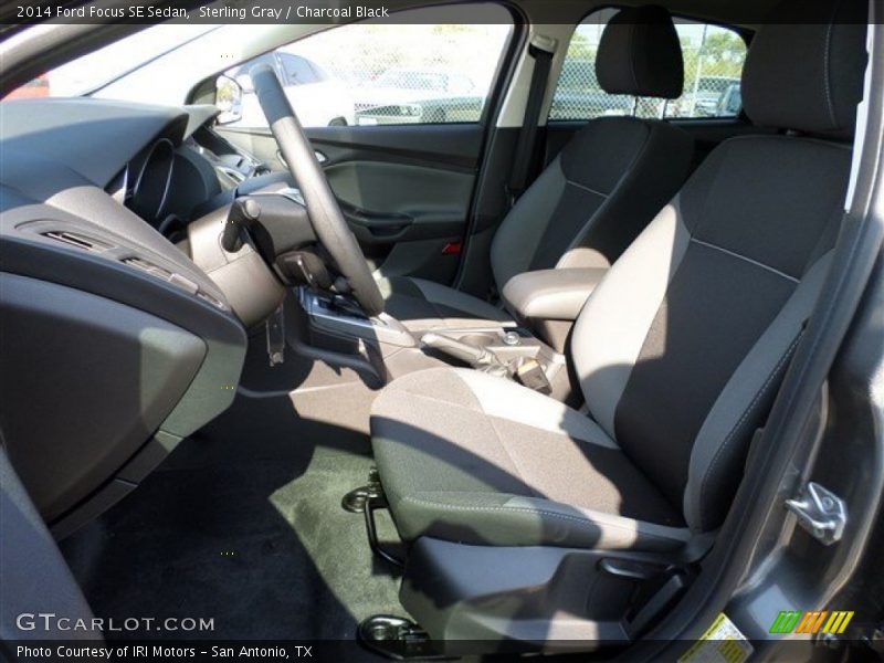 Sterling Gray / Charcoal Black 2014 Ford Focus SE Sedan