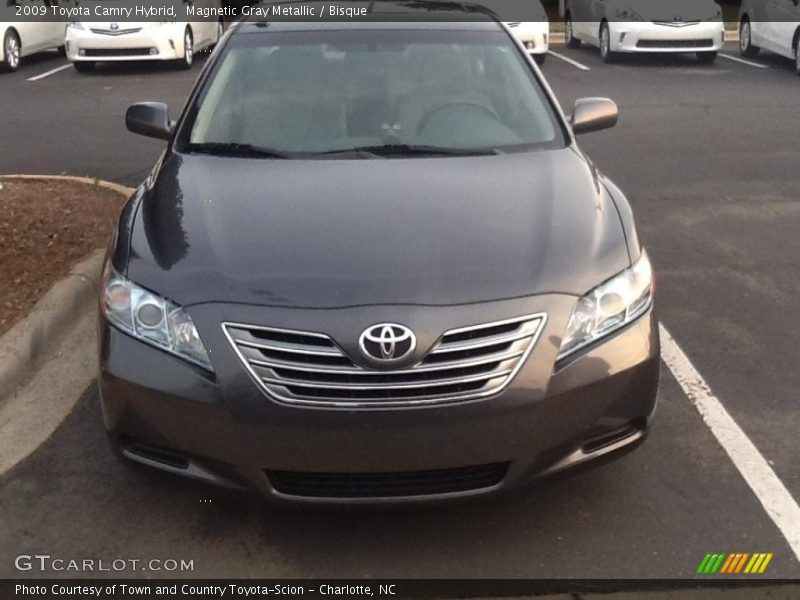 Magnetic Gray Metallic / Bisque 2009 Toyota Camry Hybrid