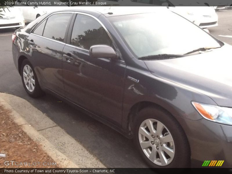 Magnetic Gray Metallic / Bisque 2009 Toyota Camry Hybrid