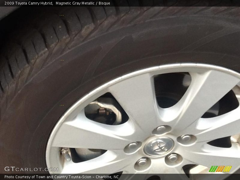 Magnetic Gray Metallic / Bisque 2009 Toyota Camry Hybrid