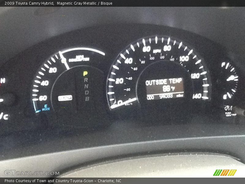 Magnetic Gray Metallic / Bisque 2009 Toyota Camry Hybrid