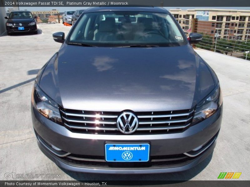 Platinum Gray Metallic / Moonrock 2014 Volkswagen Passat TDI SE