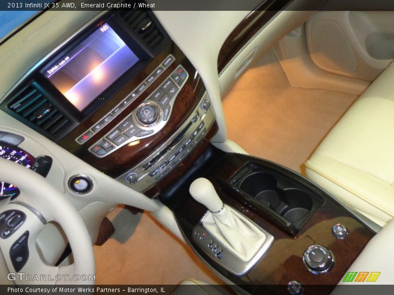 Emerald Graphite / Wheat 2013 Infiniti JX 35 AWD