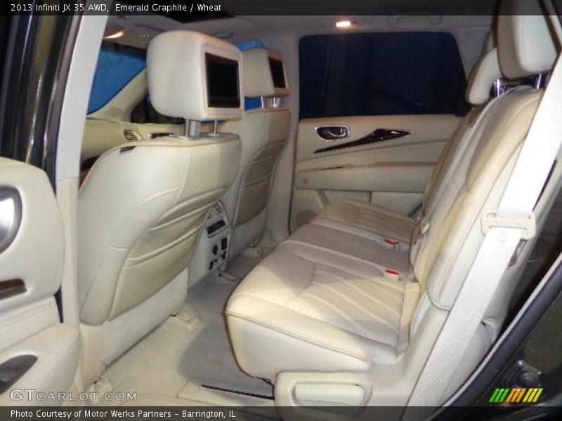 Emerald Graphite / Wheat 2013 Infiniti JX 35 AWD