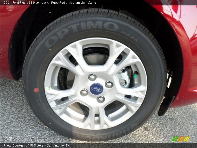  2014 Fiesta SE Hatchback Wheel