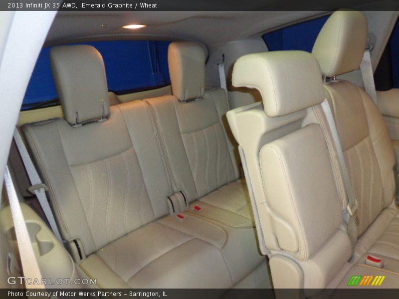 Emerald Graphite / Wheat 2013 Infiniti JX 35 AWD