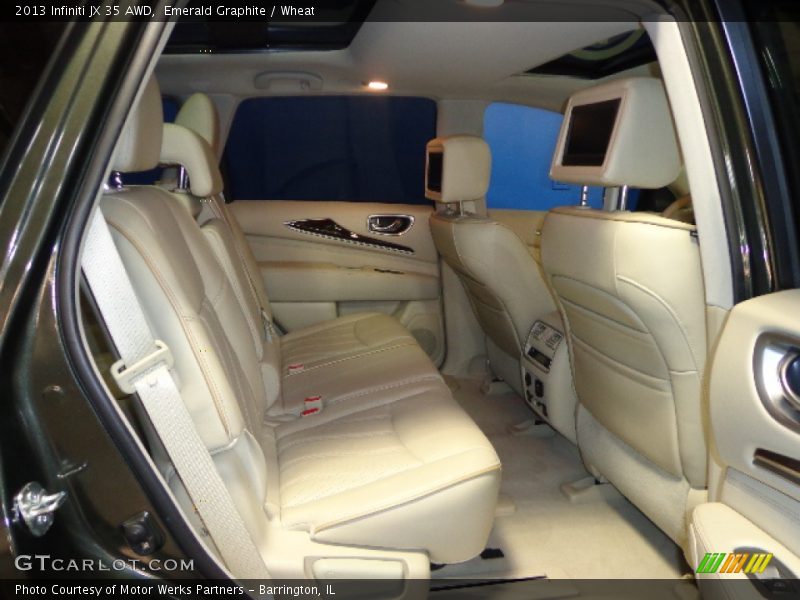 Emerald Graphite / Wheat 2013 Infiniti JX 35 AWD