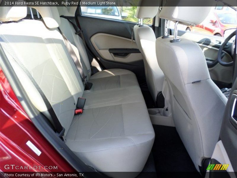 Ruby Red / Medium Light Stone 2014 Ford Fiesta SE Hatchback