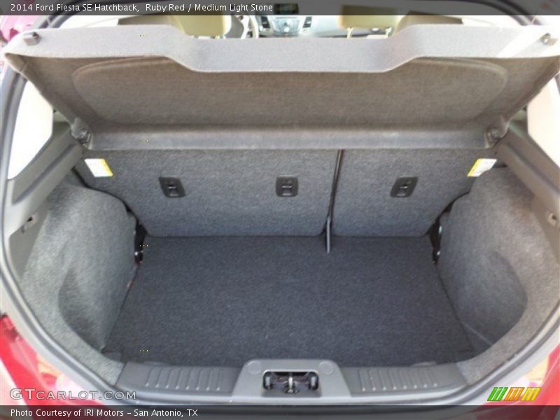 Ruby Red / Medium Light Stone 2014 Ford Fiesta SE Hatchback