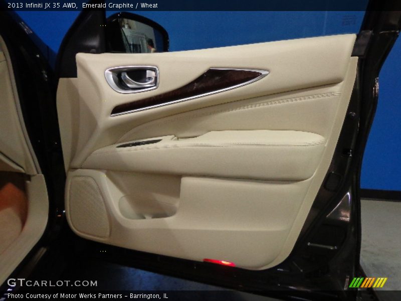 Emerald Graphite / Wheat 2013 Infiniti JX 35 AWD
