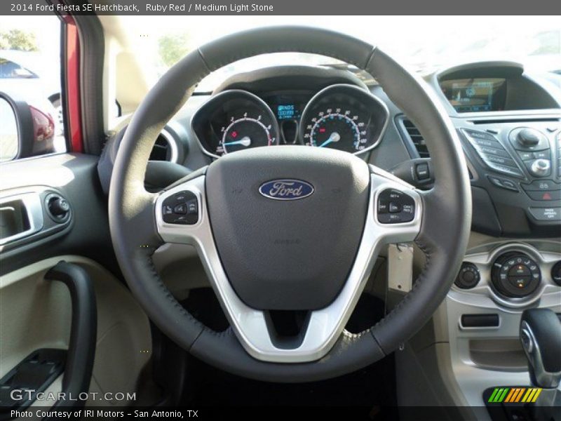  2014 Fiesta SE Hatchback Steering Wheel