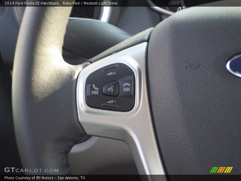 Ruby Red / Medium Light Stone 2014 Ford Fiesta SE Hatchback