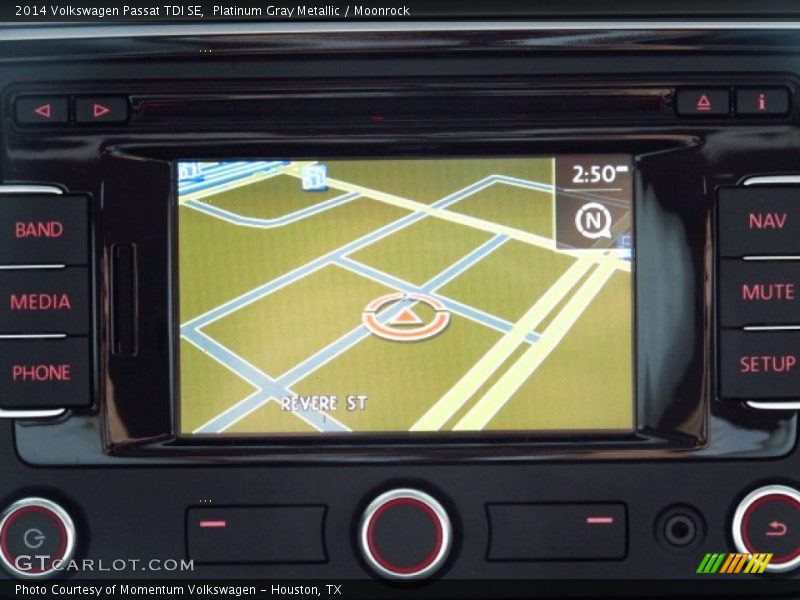 Platinum Gray Metallic / Moonrock 2014 Volkswagen Passat TDI SE