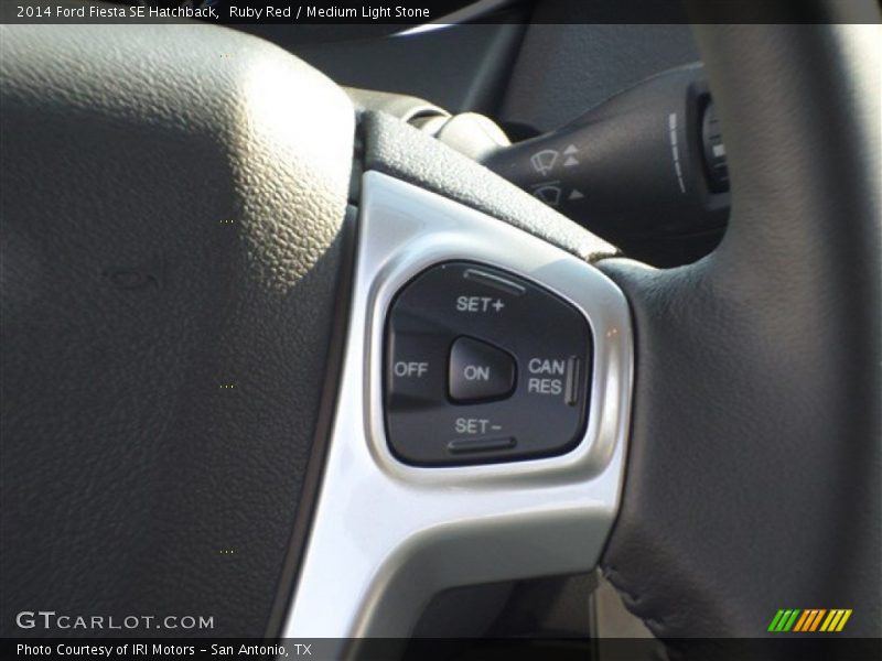 Ruby Red / Medium Light Stone 2014 Ford Fiesta SE Hatchback