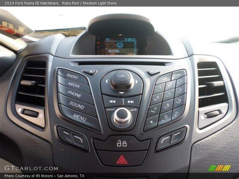 Ruby Red / Medium Light Stone 2014 Ford Fiesta SE Hatchback