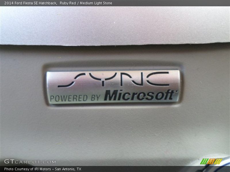 Ruby Red / Medium Light Stone 2014 Ford Fiesta SE Hatchback