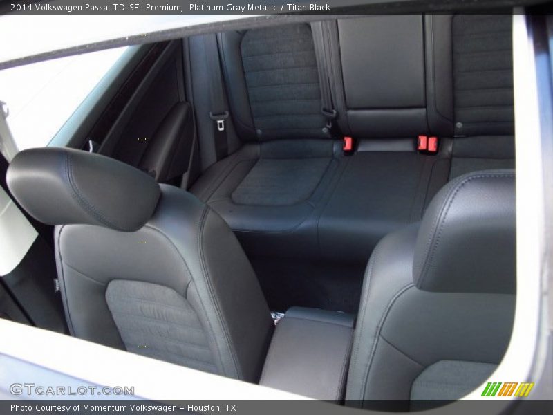 Platinum Gray Metallic / Titan Black 2014 Volkswagen Passat TDI SEL Premium