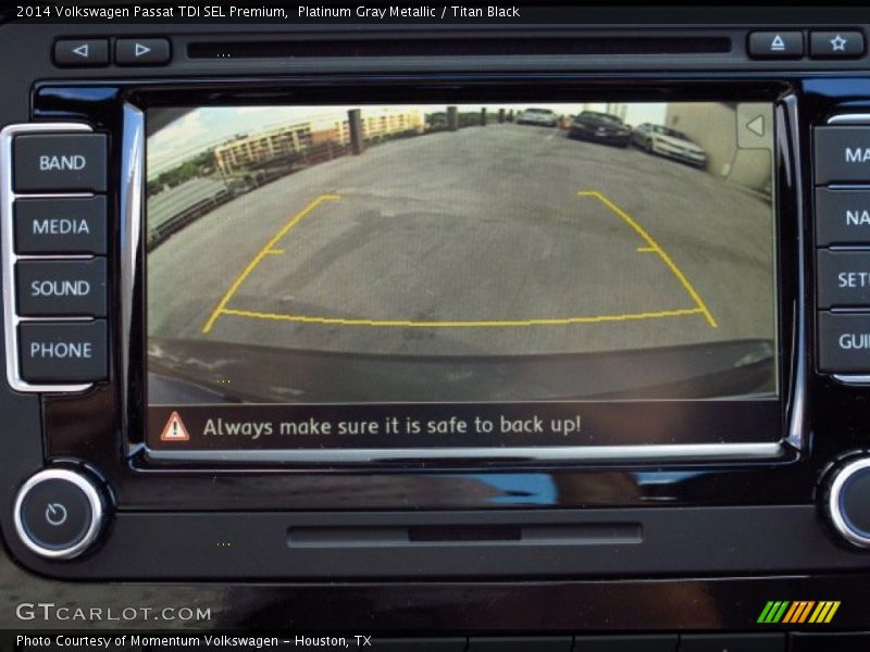 Platinum Gray Metallic / Titan Black 2014 Volkswagen Passat TDI SEL Premium