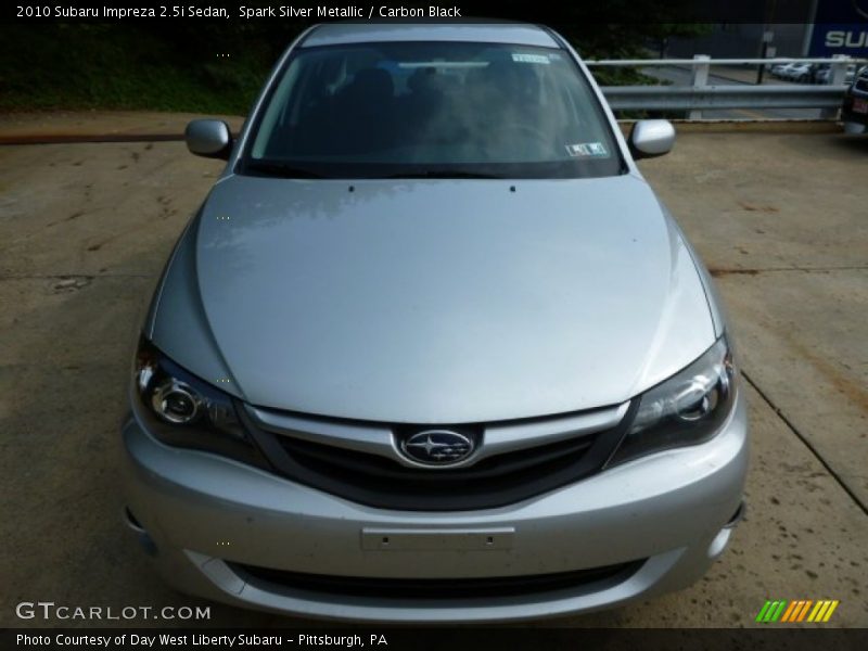 Spark Silver Metallic / Carbon Black 2010 Subaru Impreza 2.5i Sedan