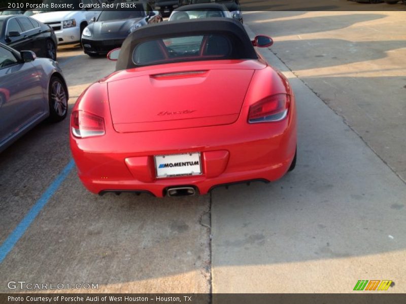 Guards Red / Black 2010 Porsche Boxster