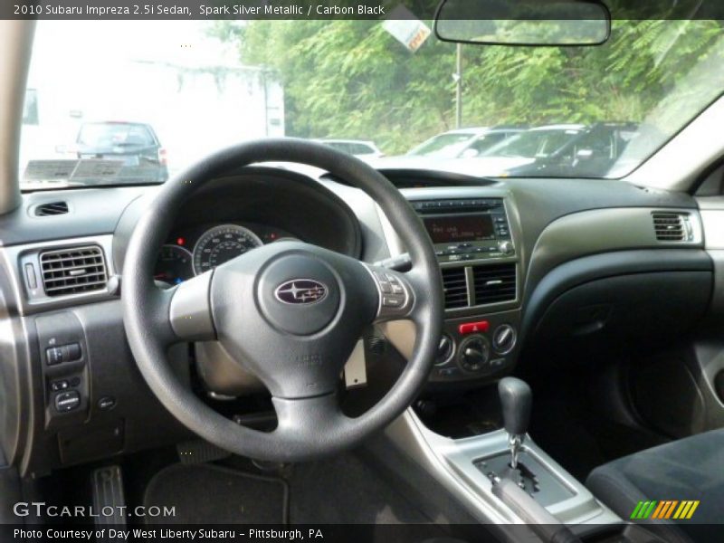 Spark Silver Metallic / Carbon Black 2010 Subaru Impreza 2.5i Sedan