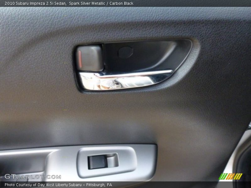 Spark Silver Metallic / Carbon Black 2010 Subaru Impreza 2.5i Sedan