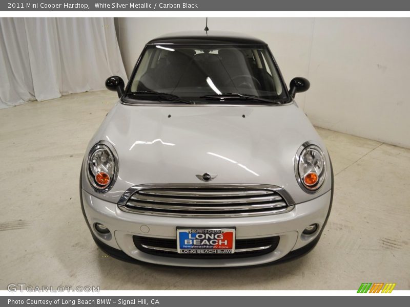 White Silver Metallic / Carbon Black 2011 Mini Cooper Hardtop