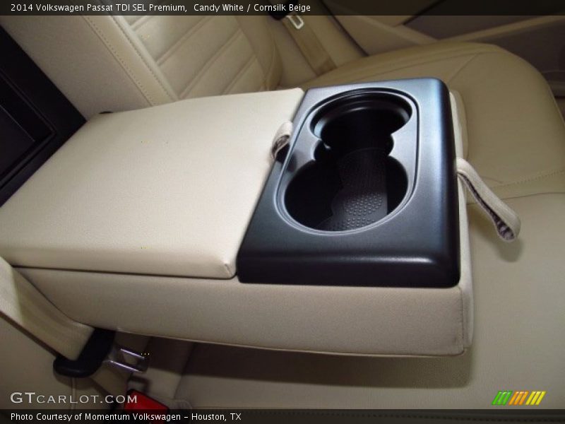 Candy White / Cornsilk Beige 2014 Volkswagen Passat TDI SEL Premium