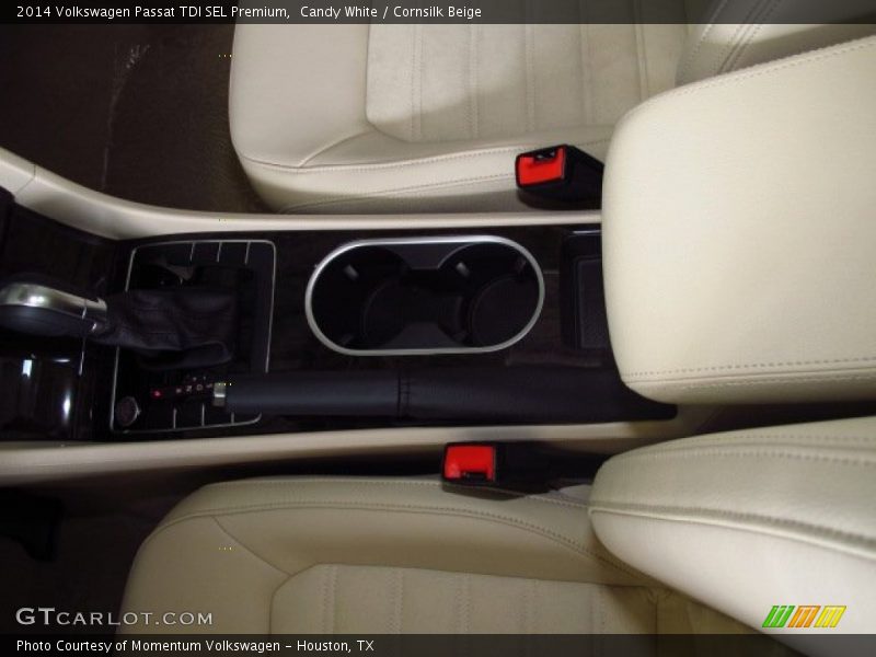 Candy White / Cornsilk Beige 2014 Volkswagen Passat TDI SEL Premium