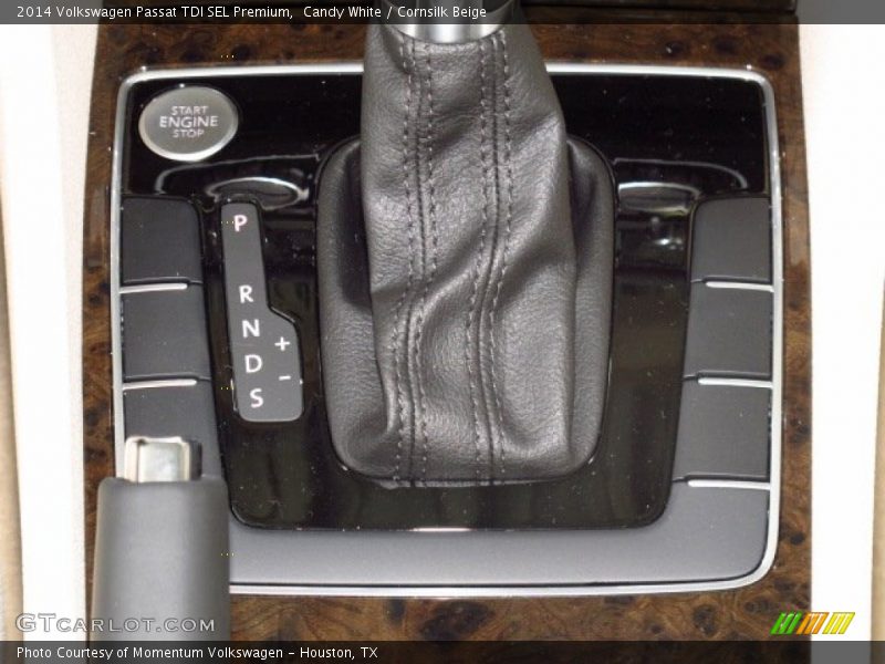 Candy White / Cornsilk Beige 2014 Volkswagen Passat TDI SEL Premium