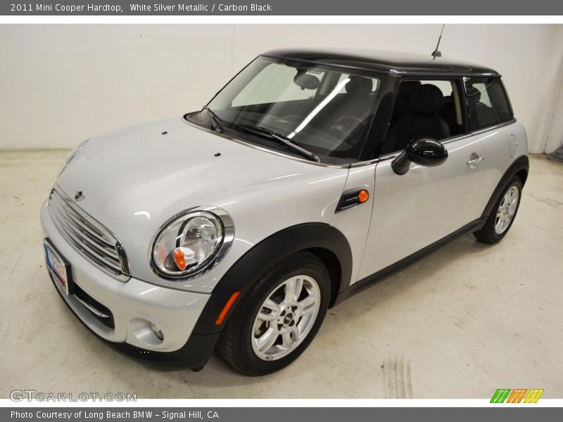 White Silver Metallic / Carbon Black 2011 Mini Cooper Hardtop