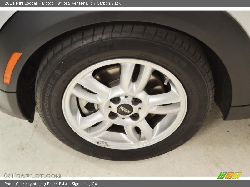 White Silver Metallic / Carbon Black 2011 Mini Cooper Hardtop
