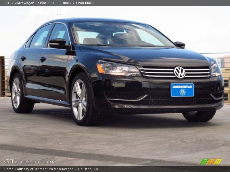 Black / Titan Black 2014 Volkswagen Passat 2.5L SE