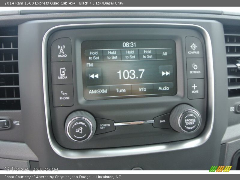 Controls of 2014 1500 Express Quad Cab 4x4