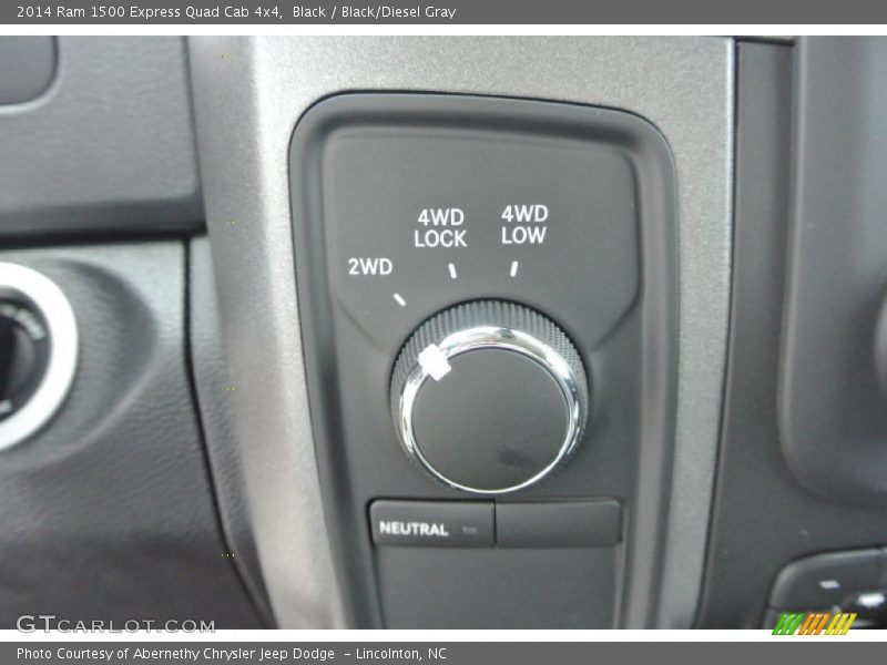 Controls of 2014 1500 Express Quad Cab 4x4