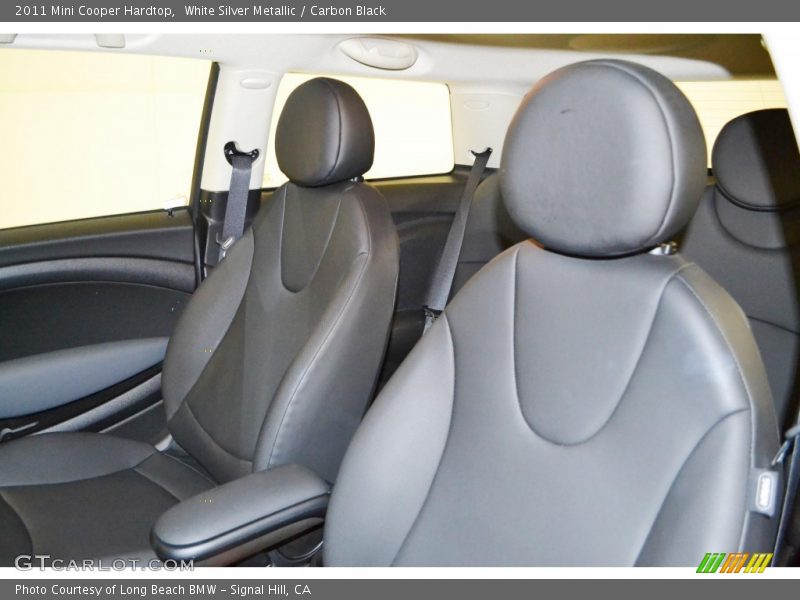 White Silver Metallic / Carbon Black 2011 Mini Cooper Hardtop