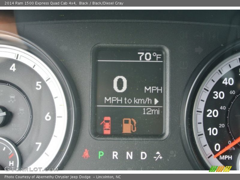 Black / Black/Diesel Gray 2014 Ram 1500 Express Quad Cab 4x4