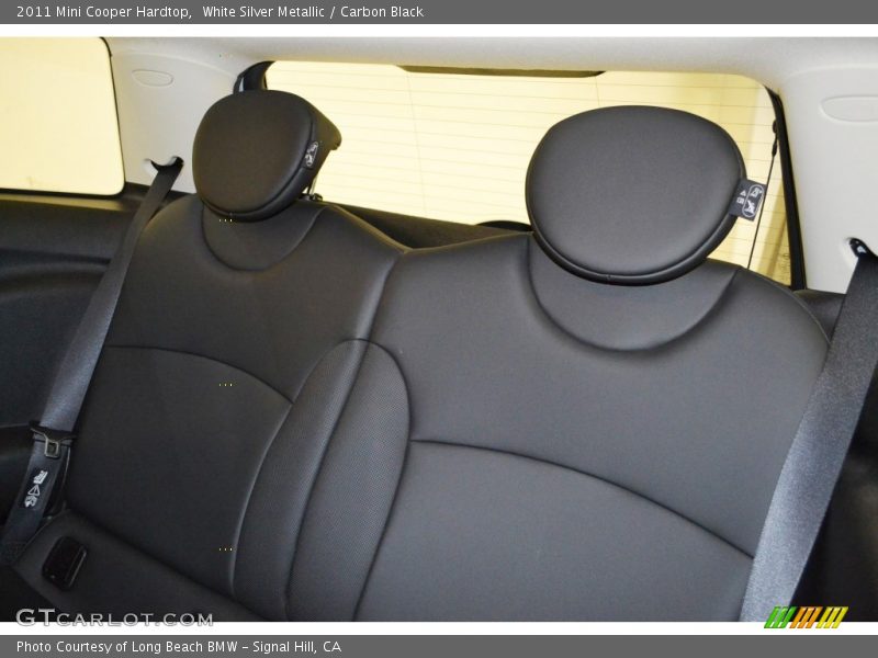 White Silver Metallic / Carbon Black 2011 Mini Cooper Hardtop