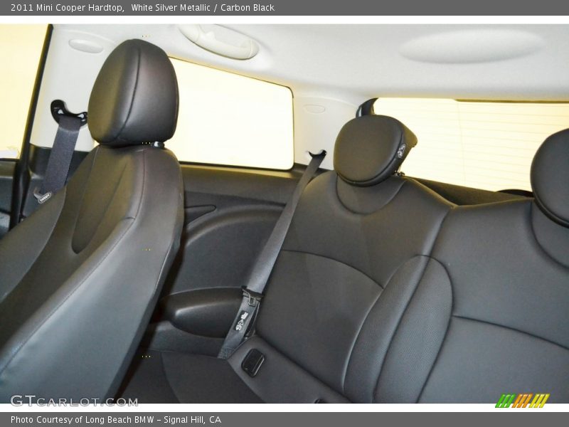 White Silver Metallic / Carbon Black 2011 Mini Cooper Hardtop