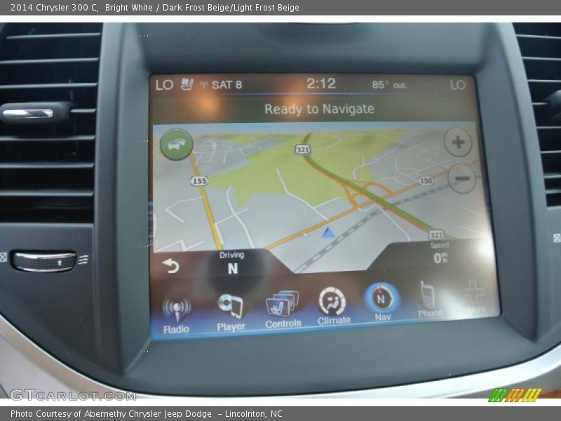 Navigation of 2014 300 C