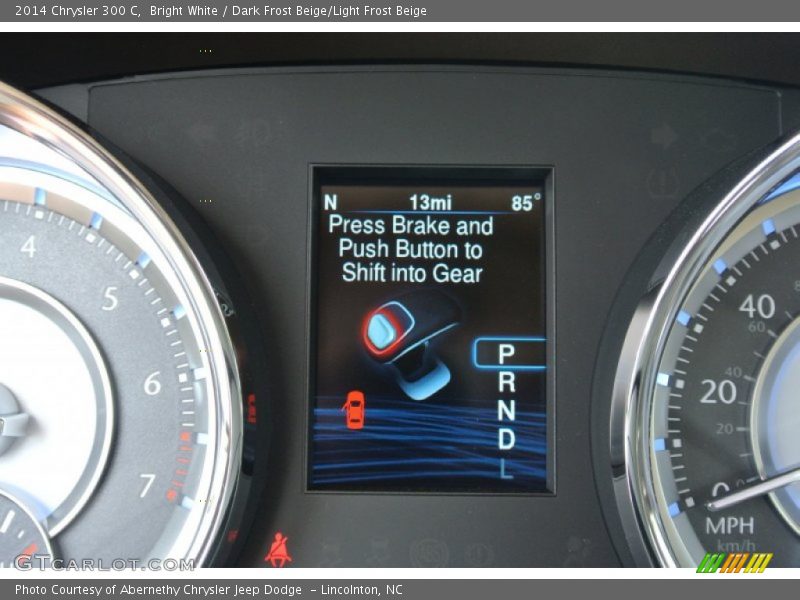 Bright White / Dark Frost Beige/Light Frost Beige 2014 Chrysler 300 C
