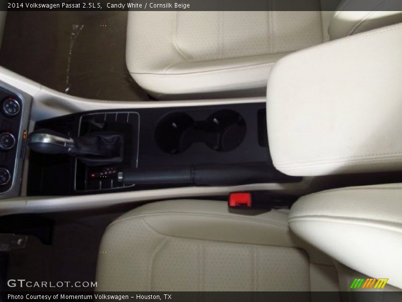 Candy White / Cornsilk Beige 2014 Volkswagen Passat 2.5L S
