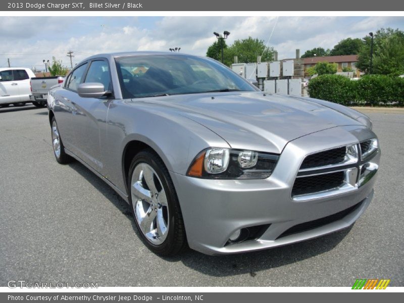 Billet Silver / Black 2013 Dodge Charger SXT