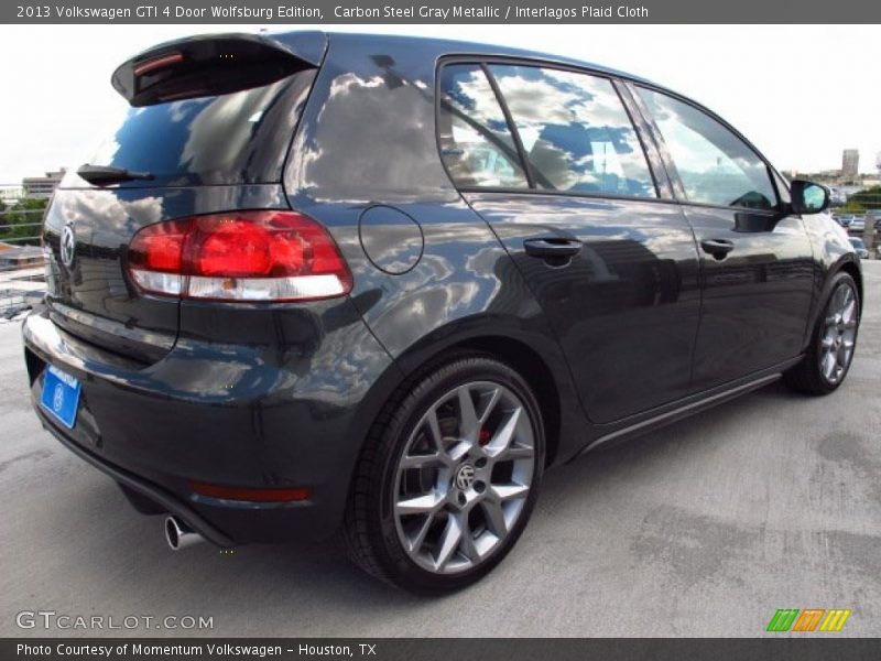 Carbon Steel Gray Metallic / Interlagos Plaid Cloth 2013 Volkswagen GTI 4 Door Wolfsburg Edition