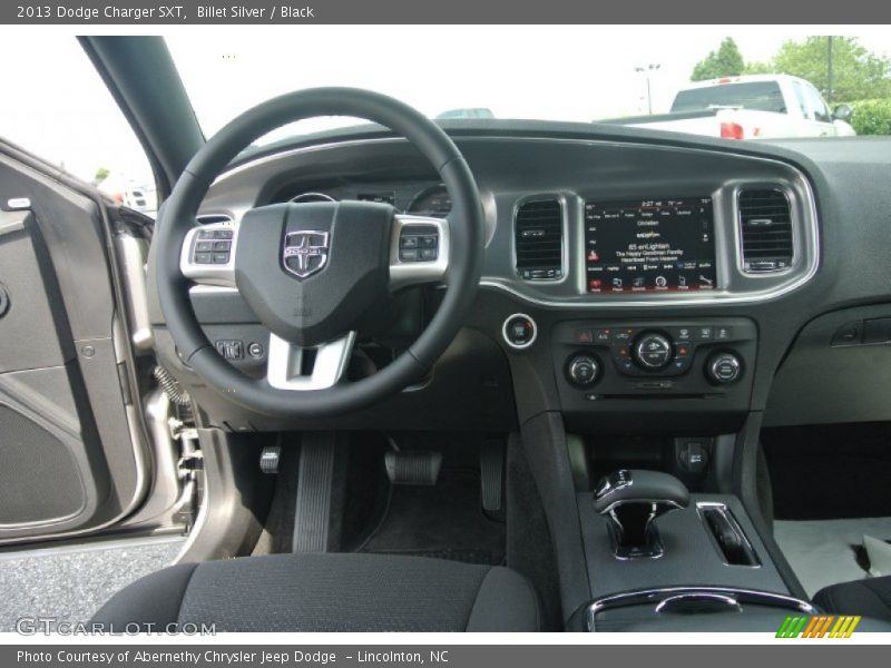 Billet Silver / Black 2013 Dodge Charger SXT