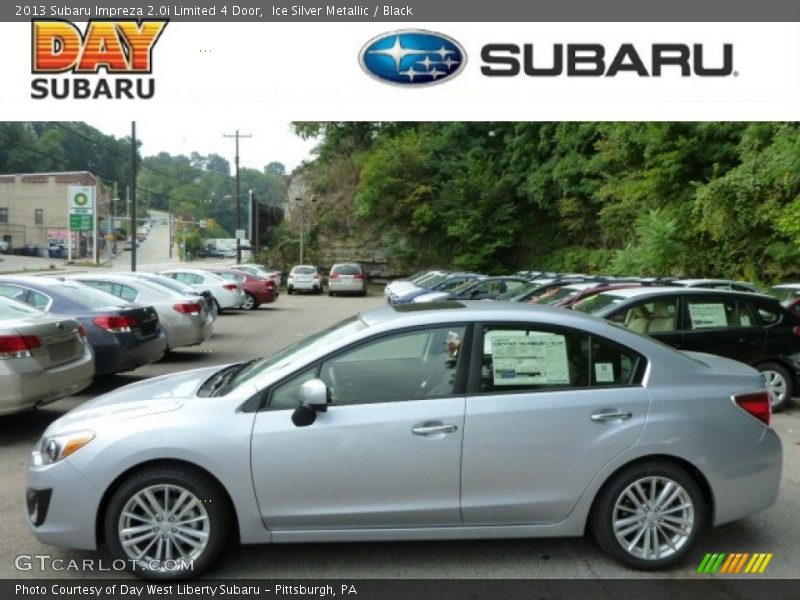 Ice Silver Metallic / Black 2013 Subaru Impreza 2.0i Limited 4 Door